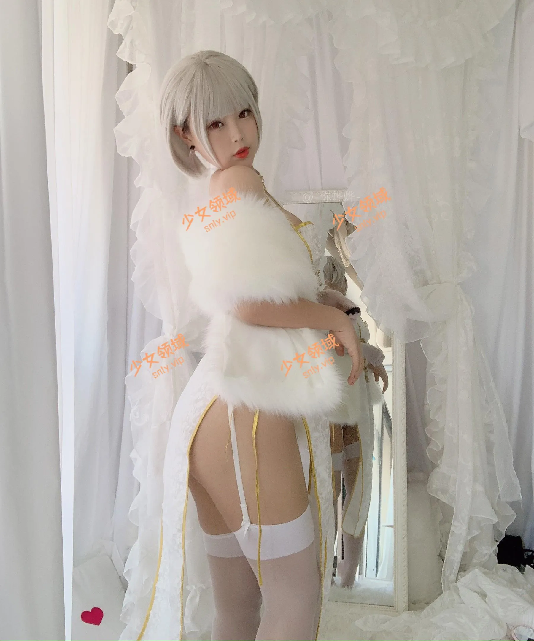白烨 – NO.12 白旗袍 [41P]插图